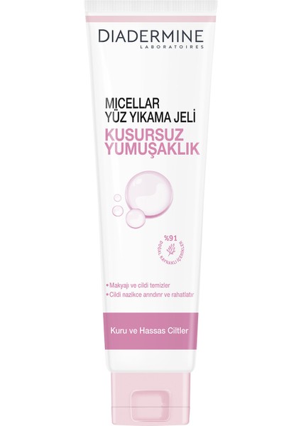 Mıcellar Yüz Yıkama Jeli Kusursuz Yumusaklık 150 Ml X 2 Paket