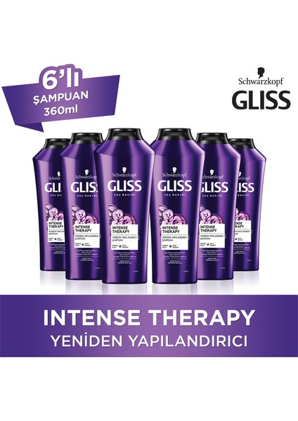 Intense Therapy Şampuan 360 Ml X 6 Adet