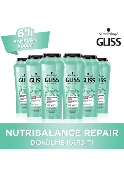 Nutribalance Şampuan 500 Ml X6 Adet