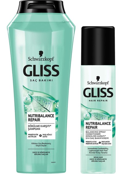 Nutribalance Şampuan 500 Ml + Sıvı Saç Kremi 200 Ml