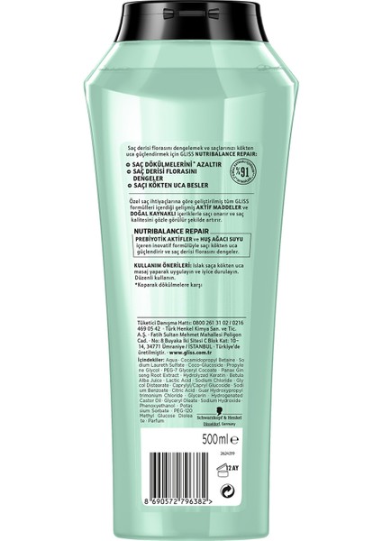 Nutribalance Şampuan 500 Ml + Sıvı Saç Kremi 200 Ml