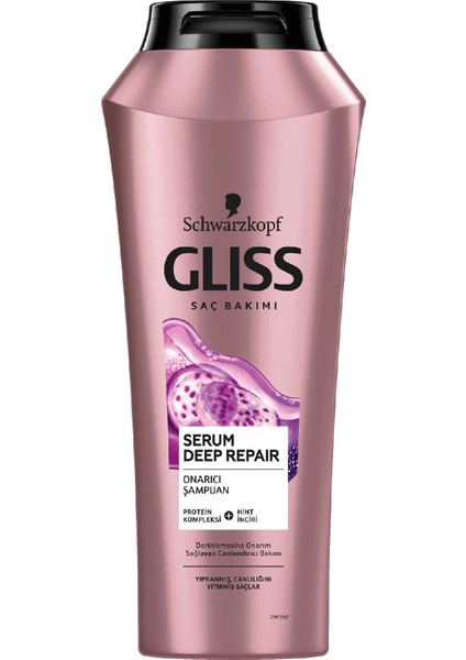 Serum Deep Repair Şampuan 500 Ml X 2 Adet