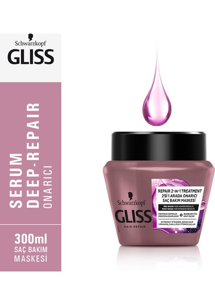 Serum Deep Repair Maske 300 Ml X 2 Adet