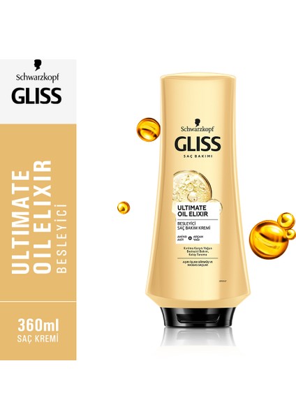 Ultimate Oil Elixir Saç Kremi 360 Ml X 6 Adet