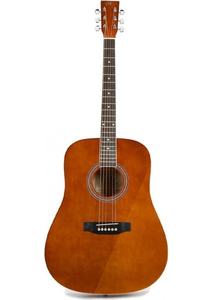 SD104GBR Akustik Gitar (Parlak Kahverengi)