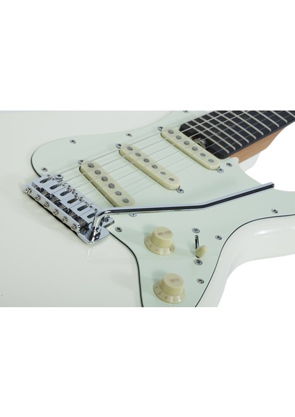 Nick Johnston Traditional Elektro Gitar (Atomic Snow) modelleri