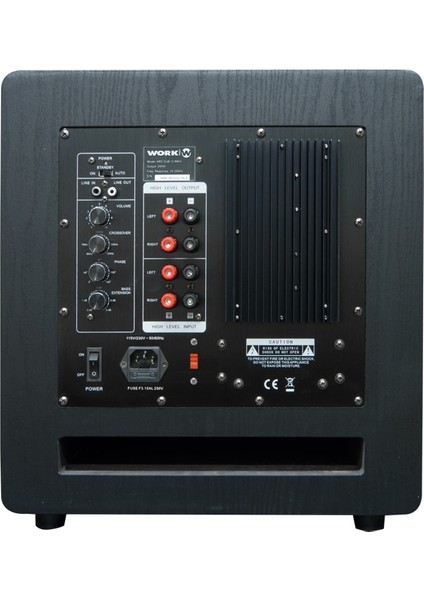 ARC SUB 12 MKII Aktif Subwoofer Hoparlör (Siyah)