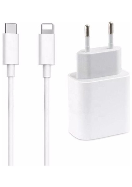 Iphone Uyumlu 11-11 Pro Max-12-13 Pro Max Hızlı Şarj Aleti Seti 20W 2 Ithalatçı Garantili