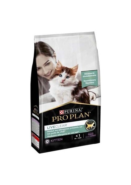 Pro Plan Live Clear Kitten Hindi Etli Yavru Kedi Maması 1,4 kg