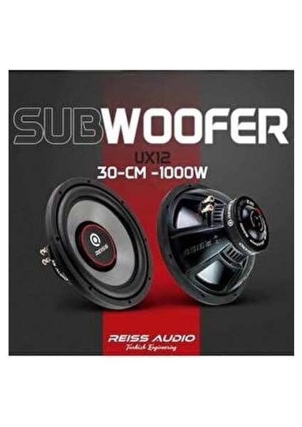 30 cm Subwoofer Kabinli Mdf