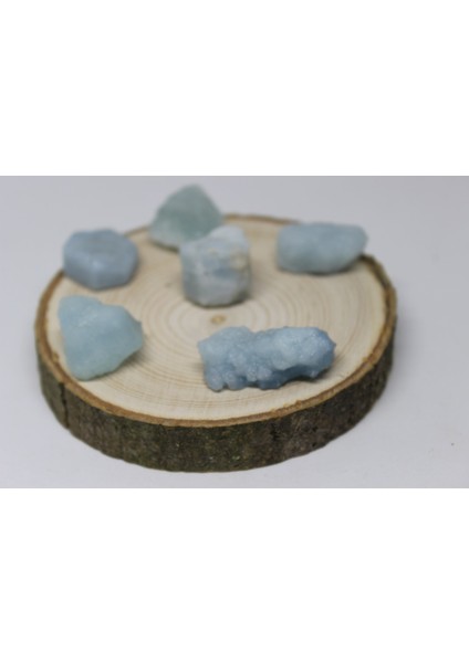 Akuamarin Taşı Ham Parça (7-9gram) modelleri