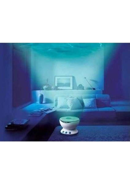 Dalga Görünümlü Okyanus Gece Lambası