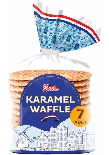 Karamelli Waffle Gofret 252 gr