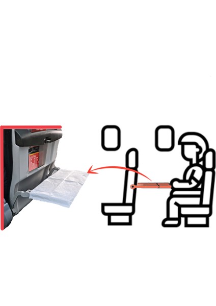 Tek Kullanımlık Uçak, Otobüs,tren Masa Kılıfı