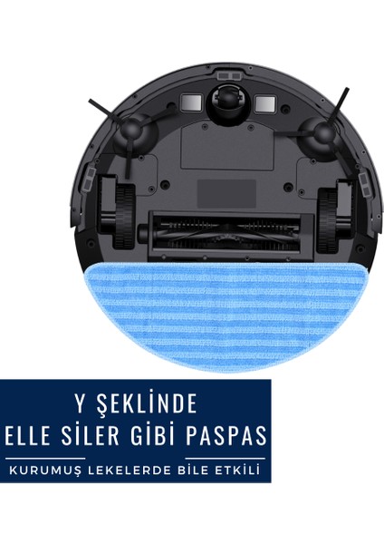 Stella 500B Yeni Nesil Robot Süpürge ve Paspas