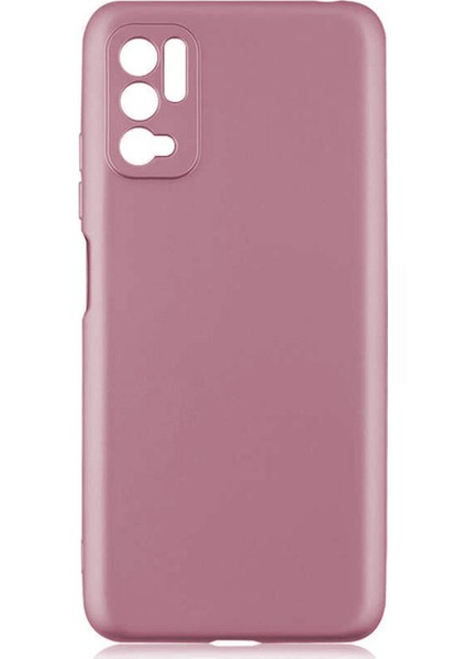 Xiaomi Poco M3 Pro Premium Matte Silikon Kılıf - Rose Gold