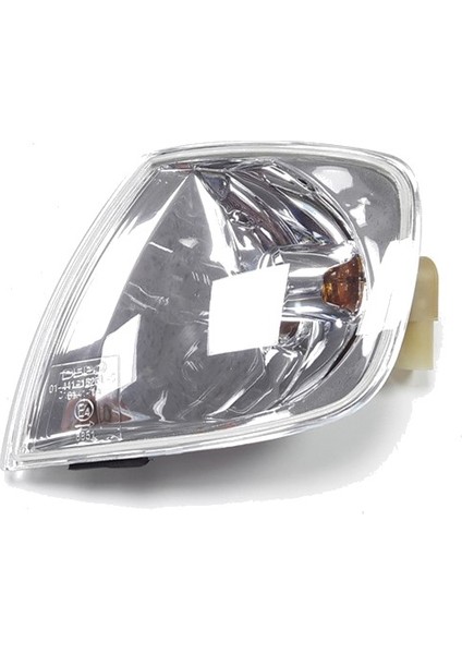 Vw Volkswagen Polo 2000-2002 (Ara Kasa Dürbün Göğüs) Ön Sol Sinyal Lambası Şeffaf Duylu 6N0953041N