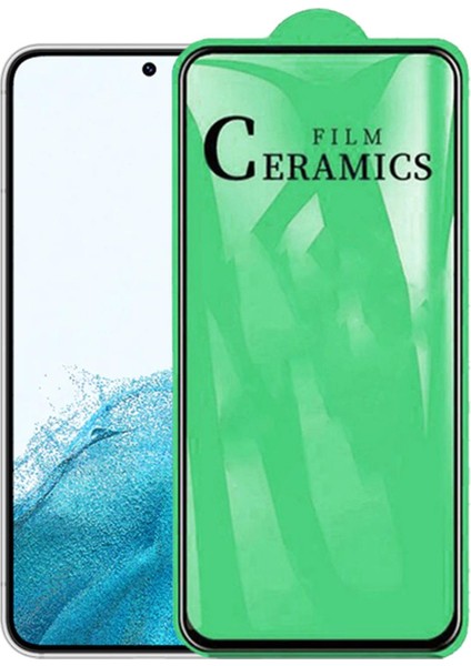 Samsung Galaxy S22 5g Ceramic Nano Tam Kaplayan Ekran Koruma - Siyah-AL3274