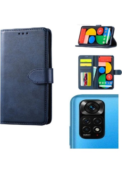 Xiaomi Redmi Note 11S Cüzdanlı ve Kapaklı Kılıf