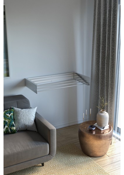 Pratik Çamaşır Kurutmalığı Dekoratif Askılık 95CM fırsatları