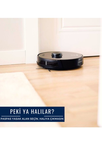 Stella 500B Yeni Nesil Robot Süpürge ve Paspas