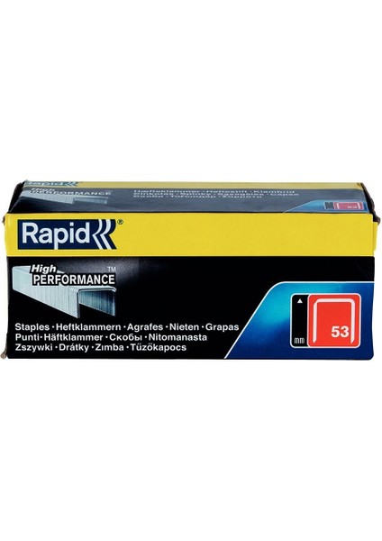 Rapıd Rapid 53/6 5m Galvaniz Zımba Teli