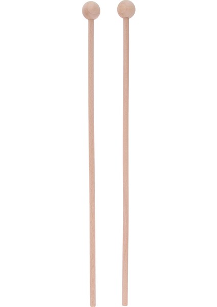SunniMix Çift Davul Marimba Ksilofon Perküsyon Mallets Sert Ahşap 42 cm.