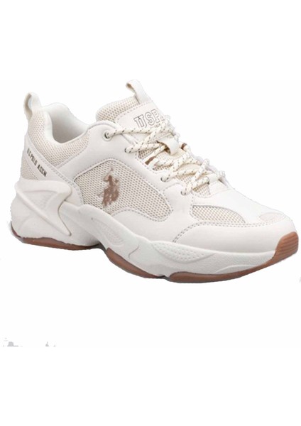 Maybe Yüksek Taban Kadın Günlük Spor Ayakkabı 101081720BEJ