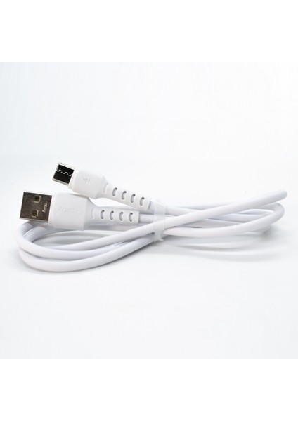 GFZ116 Type-C 3.0A Hızlı Şarj ve Data Kablosu 1m Beyaz