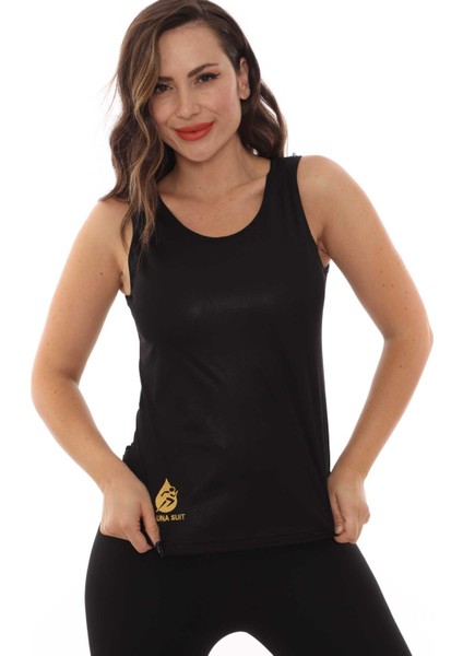 Terleten Zayıflatan Unisex Sauna Termal Korse Tayt ve Atlet Takım