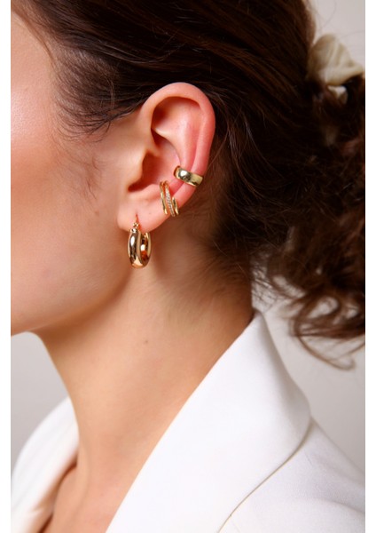 Gold Sarmal Earcuff Set