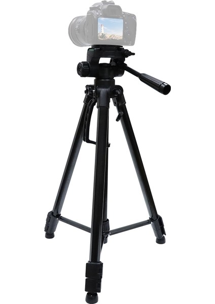 L-3600 Livetripod Yükseklik Ayarı 62-170CM (Siyah) Siyah (Yurt Dışından)