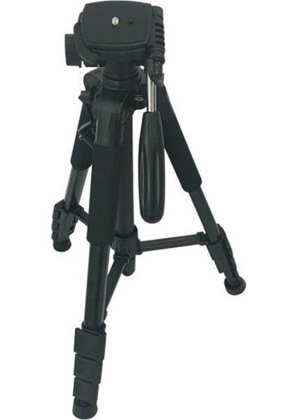 ET-668 Cep Telefonu Kamera Fotoğrafçılığı Tripod Canlı Destek Siyah (Yurt Dışından)