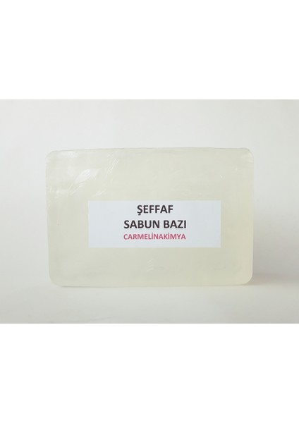 Şeffaf Sabun Bazı 3 Kg