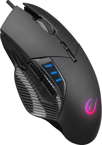 SMx-R83 x-Force USB Siyah 10000 Dpi RGB Aydınlatmalı Gaming Oyuncu Mouse