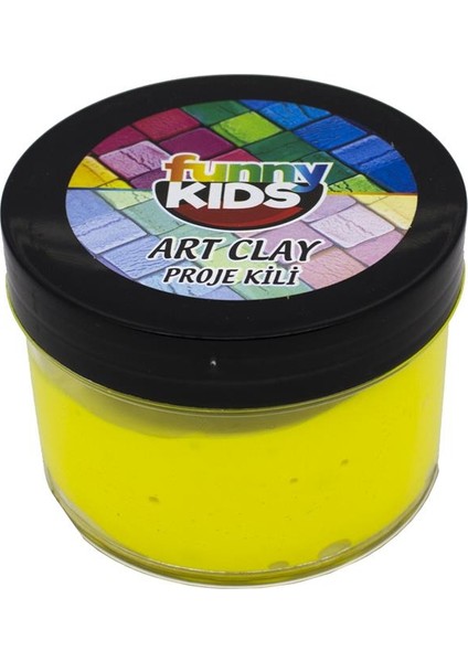 Funny Kids Art Clay Proje Kili 40CC - 554 Sarı