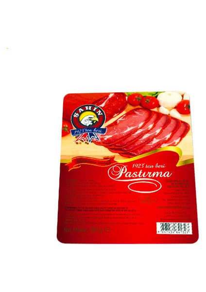 Şahin Vakumlu Çemensiz Pastırma (90 G)