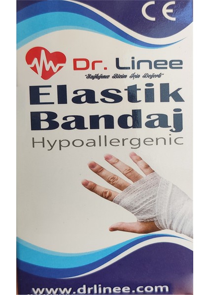 Dr Linee Elastik Bandaj 6cm X 150cm (Yüksek Kalite)