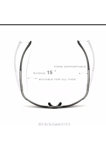 Alüminyum Magnezyum Klasik Erkek Güneş Gözlüğü - Polarize UV400 Lens (Yurt Dışından) fiyatları