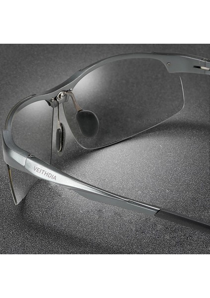Dikdörtgen Çerçevesiz Balıkçılık Güneş Gözlüğü Erkekler Için - Polarize UV400 Lens (Yurt Dışından)