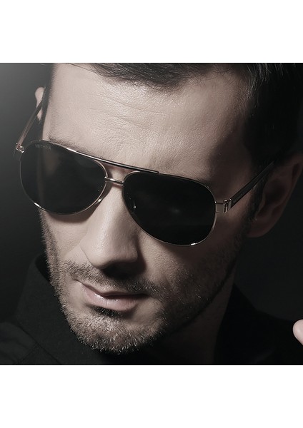 Klasik Paslanmaz Çelik Güneş Gözlüğü - Polarize UV400 Lens (Yurt Dışından) indirimleri