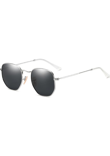 Retro Yuvarlak Unisex Güneş Gözlüğü - Polarize Kaplama UV400 Lens (Yurt Dışından)