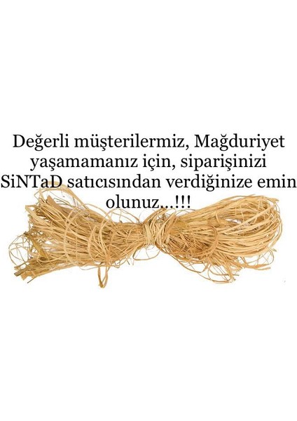 Sintad Kattuna 3’lü Rafya Ayna Seti 40-45-45CM Duvar Dekorasyon Ürünü