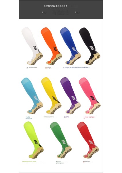 4 Çift Kaymaz Futbol Çorabı Erkek Kompresyon Basketbolu (Yurt Dışından) fiyatları