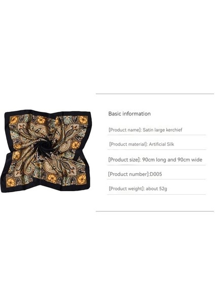 Kadın Uzun Saten Kare Eşarp (Yurt Dışından) modelleri