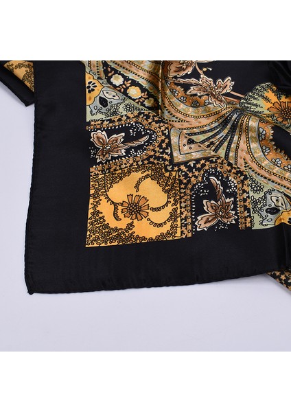 Kadın Uzun Saten Kare Eşarp (Yurt Dışından) indirimleri