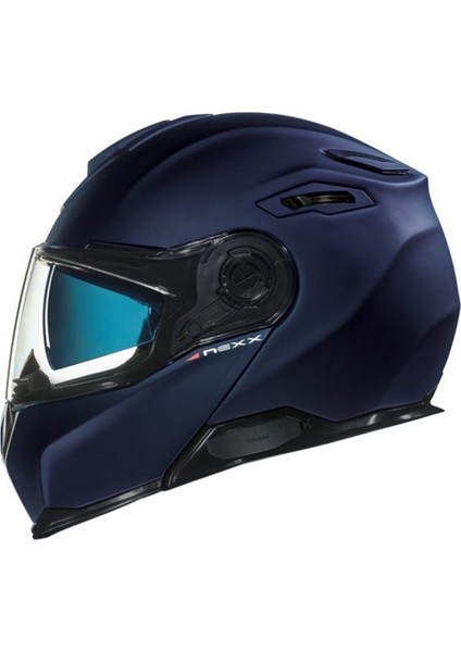 X.vılıtur Mat Mavi Kask