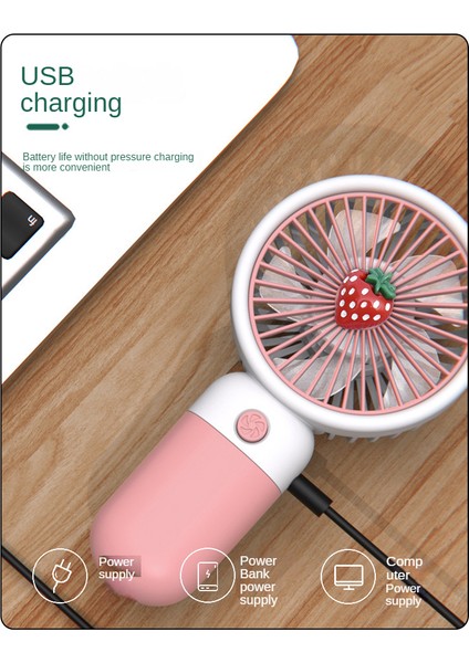 Dış Mekan Mini Fan Mini Mini Fan El Tipi USB Mini Fan (Yurt Dışından) fırsatları