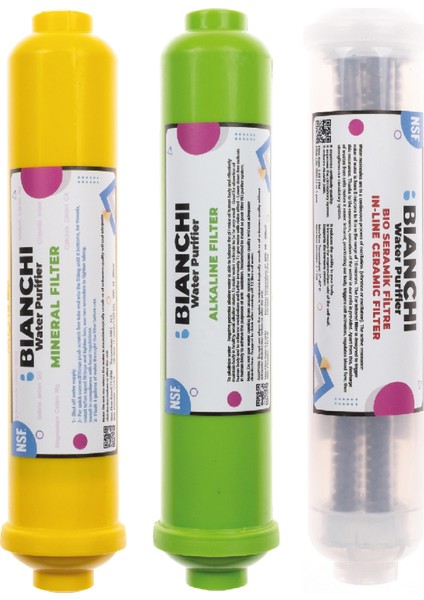 12 Inç Kapalı Kasa Su Arıtma Cihazı Tam Set 8 Filtre Mineral Detoks ve Alkali Filtre Ilaveli fiyatları