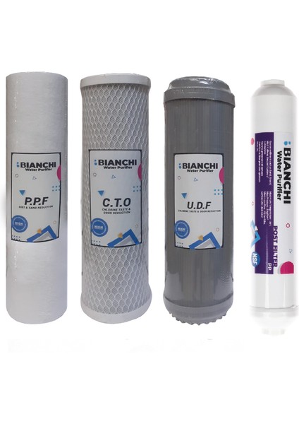 10 Inç Açık Kasa Su Arıtma Cihazı Tam Set 8 Filtre Mineral Detoks ve Alkali Filtre Ilaveli fırsatları